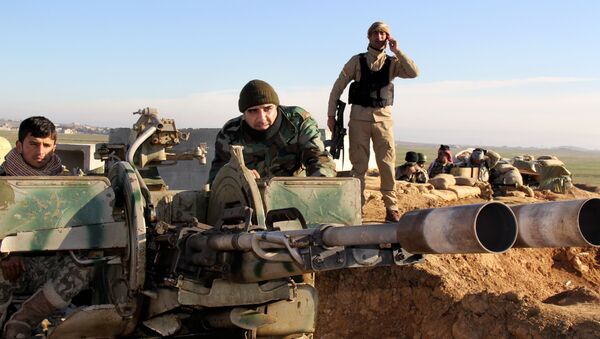 Militantes de Peshmerga en Irak - Sputnik Mundo