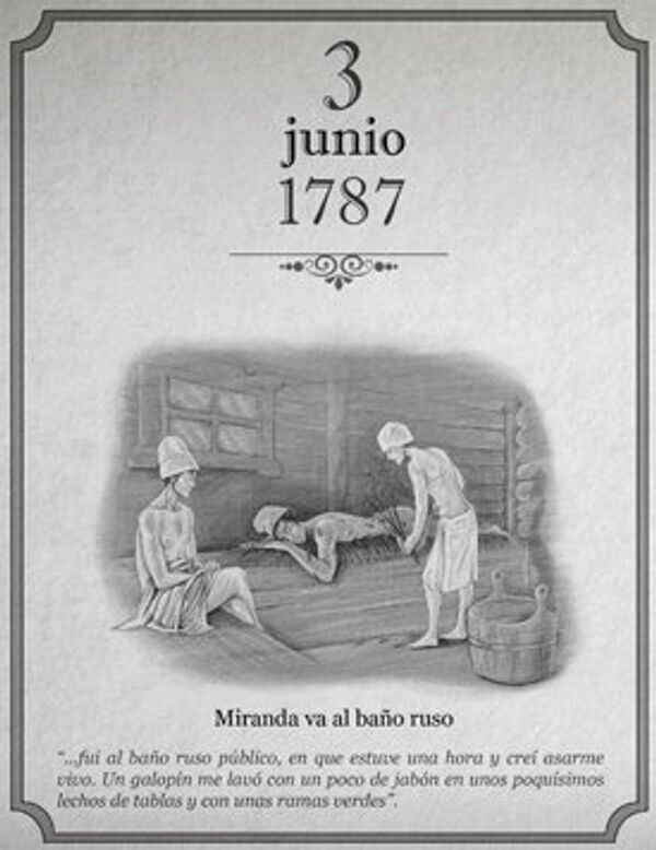 Calendario del viaje de Francisco de Miranda al Imperio Ruso small - Sputnik Mundo