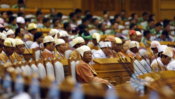 Parlamento de Birmania - Sputnik Mundo