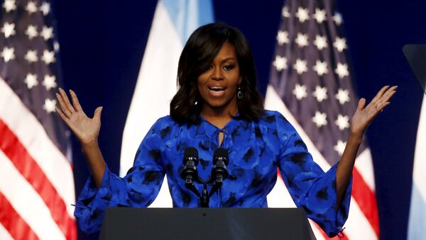 Michelle Obama, la primera dama de EEUU - Sputnik Mundo
