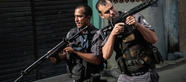 Policías brasileños (archivo) Policías brasileños (archivo) - Sputnik Mundo