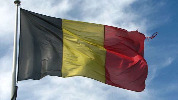 La bandera nacional de Bélgica - Sputnik Mundo