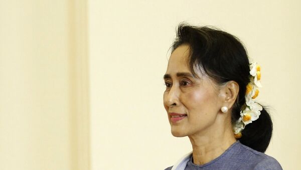 Aung San Suu Kyi, líder de la oposición en Myanmar - Sputnik Mundo
