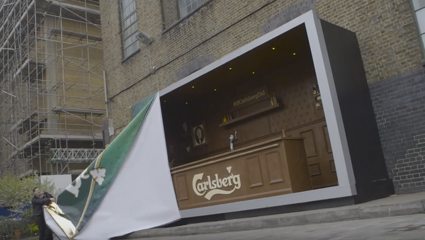 Un bar hecho de chocolate en Londres - Sputnik Mundo