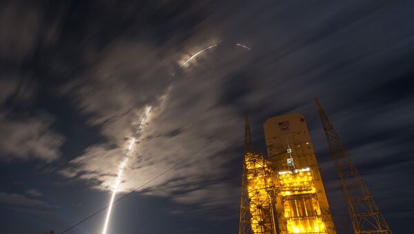 A United Launch Alliance Atlas V rocket carrying Orbital ATK's Cygnus spacecraft - Sputnik Mundo