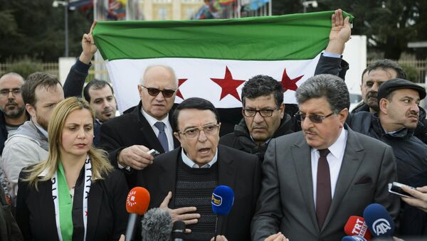 Riyad Naasan Agha, el portavoz del Alto Comité de Negociaciones de Siria (archivo) - Sputnik Mundo