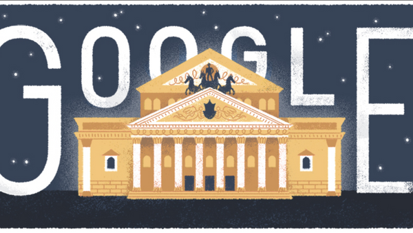 Doodle de Google dedicado al Teatro Bolshói - Sputnik Mundo