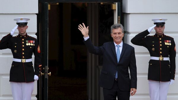 Mauricio Macri, el presidente de Argentina, en la Cumbre de Seguridad Nuclear - Sputnik Mundo
