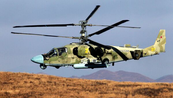 Helicóptero ruso Aligator Ka-52 - Sputnik Mundo