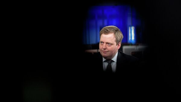 Sigmundur David Gunnlaugsson, primer ministro de Islandia - Sputnik Mundo