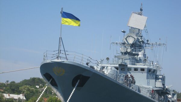 Un buque de la Armada de Ucrania (archivo) - Sputnik Mundo