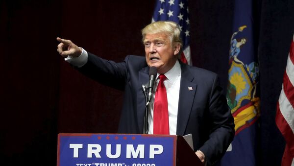 Donald Trump, candidato republicano a presidencia de EEUU - Sputnik Mundo