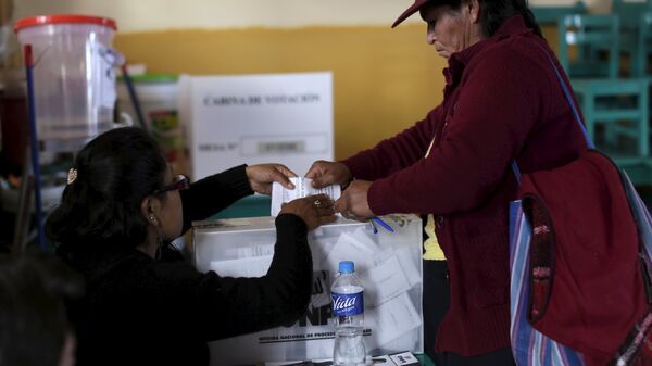 Elecciones en Perú (archivo) - Sputnik Mundo