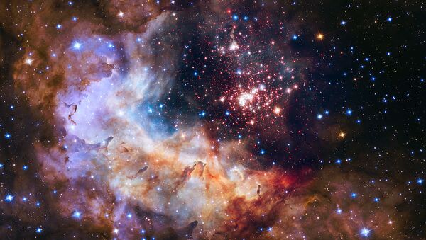 El espacio (foto hecha con el telescopio Hubble) - Sputnik Mundo