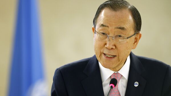 Ban Ki-Moon, secretario general de la ONU - Sputnik Mundo