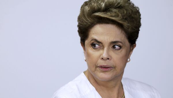 Dilma Rousseff, presidenta apartada de Brasil - Sputnik Mundo