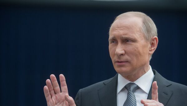 Vladíimr Putin, presidente de Rusia - Sputnik Mundo