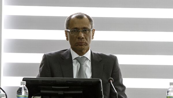 Jorge Glas, vicepresidente de Ecuador - Sputnik Mundo