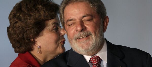 Presidenta de Brasil, Dilma Rousseff, y expresidente del país, Luiz Inácio Lula da Silva Presidenta de Brasil, Dilma Rousseff, y expresidente del país, Luiz Inácio Lula da Silva - Sputnik Mundo