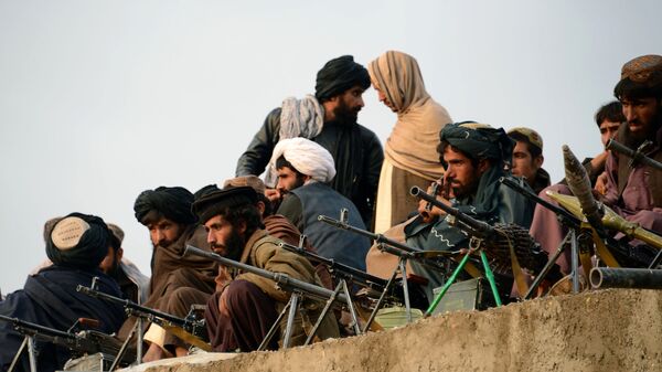 Los integrantes de Talibán en Bakwah, en la provincia de Fatah - Sputnik Mundo