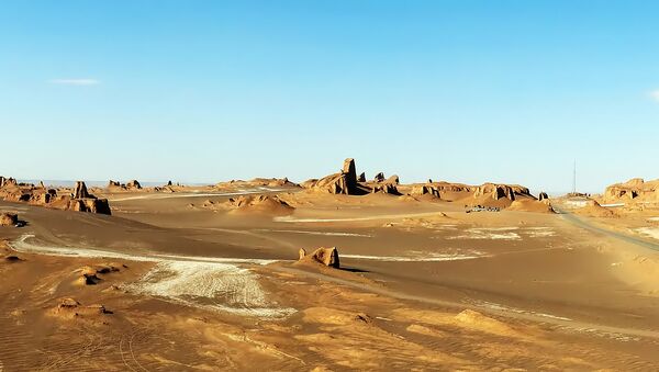 El desierto de Lut en Irán - Sputnik Mundo