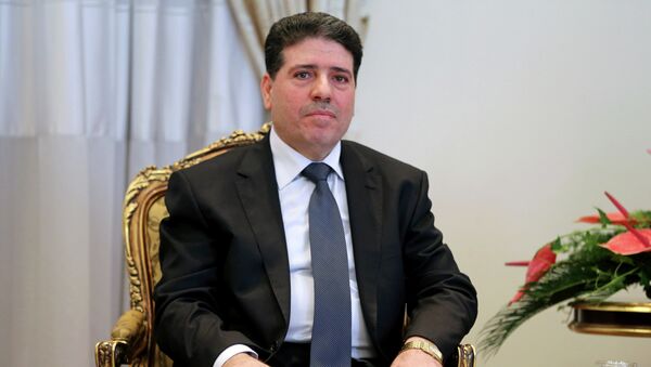 Wael Nader al-Halqi, el primer ministro sirio - Sputnik Mundo