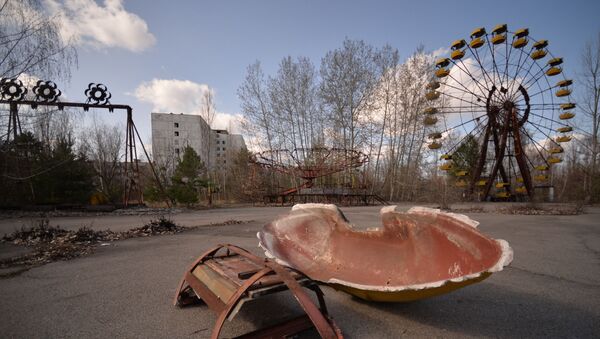 La ciudad abandonada de Prípiat en la zona de alienación de Chernóbil - Sputnik Mundo