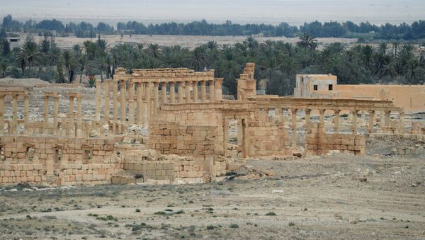 Los monumentos destruidos por Daesh en Palmira (archivo) - Sputnik Mundo