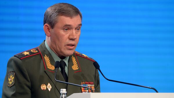 El jefe del Estado Mayor de Rusia, Valery Guerásimov - Sputnik Mundo