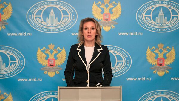 María Zajárova, portavoz de la cancillería rusa - Sputnik Mundo