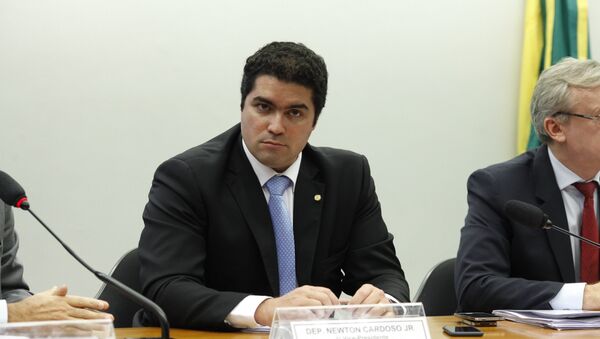 Newton Cardoso Jr., diputado del PMDB - Sputnik Mundo