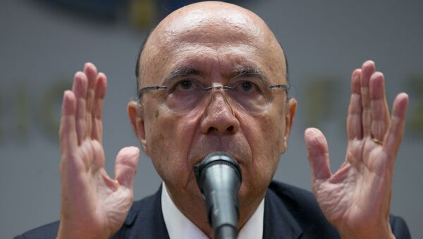 Henrique Meirelles, ministro de Finanzas de Brasil - Sputnik Mundo