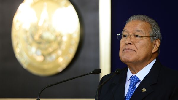 El presidente salvadoreño, Salvador Sánchez Cerén - Sputnik Mundo