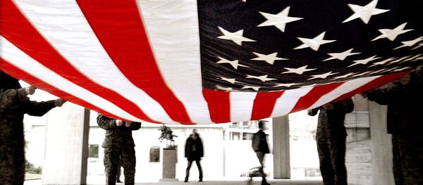 La bandera de EEUU La bandera de EEUU - Sputnik Mundo