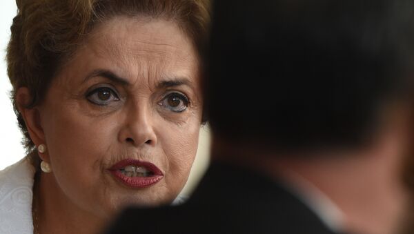Dilma Rousseff, presidenta suspendida de Brasil - Sputnik Mundo
