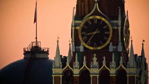 Torre del Salvador en el Kremlin de Moscú - Sputnik Mundo