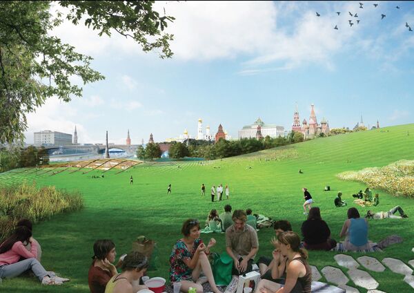 Proyecto del parque Zariadie Proyecto del parque Zariadie - Sputnik Mundo