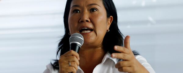 Keiko Fujimori, líder del partido Fuerza Popular Keiko Fujimori, líder del partido Fuerza Popular - Sputnik Mundo