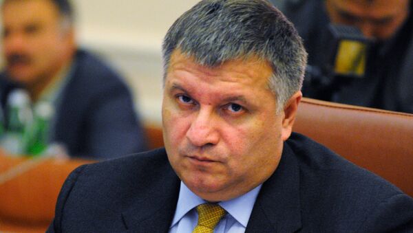 El ministro del Interior de Ucrania, Arsén Avákov - Sputnik Mundo