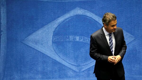 Aécio Neves, senador del Partido de la Social Democracia de Brasil - Sputnik Mundo