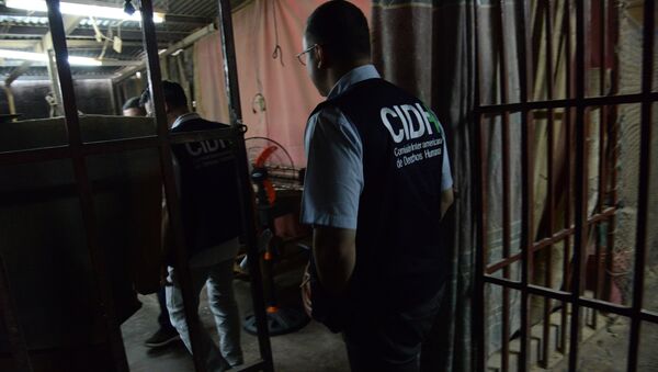 CIDH visita Centro Penal San Pedro Sula, Honduras - Sputnik Mundo