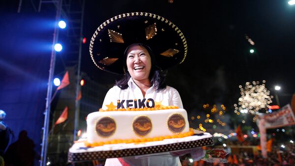 Keiko Fujimori, candidata presidencial peruana del partido Fuerza Popular (derecha) - Sputnik Mundo