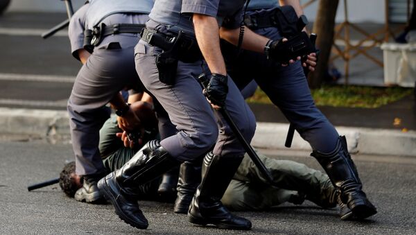 Al menos seis detenidos en las protestas del MTST en Sao Paulo - Sputnik Mundo