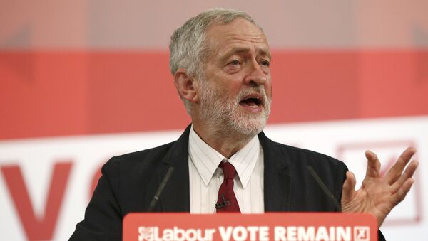 Jeremy Corbyn, líder del partido laborista en Reino Unido - Sputnik Mundo