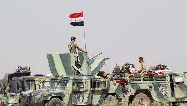 Militares iraquíes a las afueras de la ciudad de Faluya - Sputnik Mundo