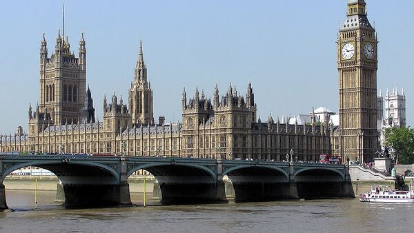Palacio de Westminster, sede del Parlamento británico - Sputnik Mundo