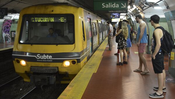 Metro de Buenos Aires, Argentina  - Sputnik Mundo