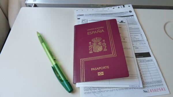 Pasaporte de España - Sputnik Mundo