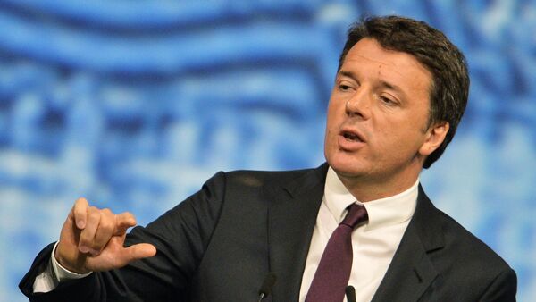 Matteo Renzi, el ex primer ministro de Italia - Sputnik Mundo