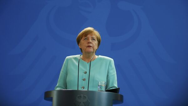 La canciller alemana Angela Merkel en Berlín. El 24 de junio del 2016 - Sputnik Mundo